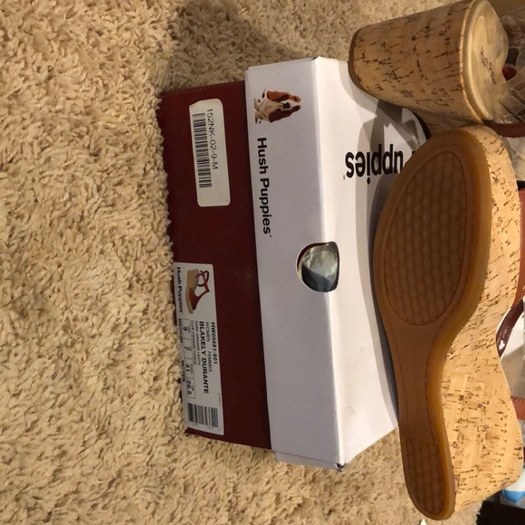 Hush Puppies Blakely Durante 9 new wedges sandal - Picture 2 of 2